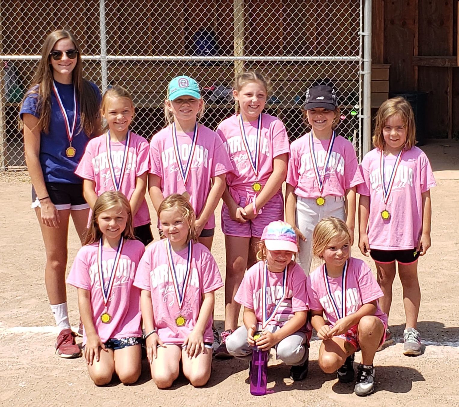 Ponytails first-place team